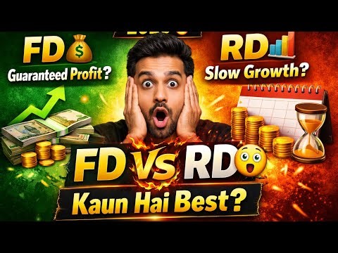 FD vs RD: Kaun Hai Best? 💰 2026 Mein Fixed Deposit vs Recurring Deposit Full Comparison