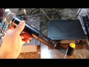 Unpacking Microfone sem Fio KDSW312M