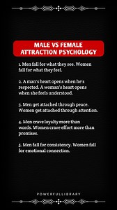 Male Vs Female Attraction Psychology | Power library