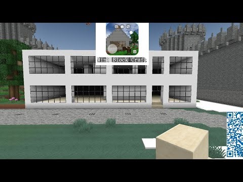 Mall taman 🪏 di dalam! rumah dari Mini Block Craft di dalam negeri dan 🏙️!