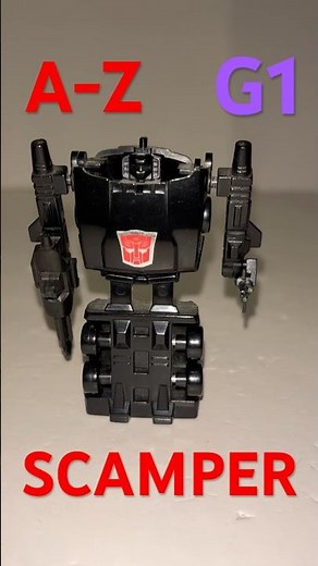 #G1transformers A to Z - Scamper #transformers #wow #transformersg1 #80s #toys #nostalgia #awesome