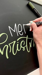 6.5K views · 13 reactions | The making of yesterday’s video! Head back to watch me letter along with Carol of the Bells. Using Loddie Doddie chalk markers.  #merrychristmas #letteringvideo #chalkart #chalkmarkers #carolofthebells | Lettering by Karen | Facebook