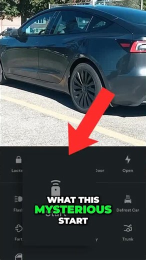 Tesla app start button feature explained