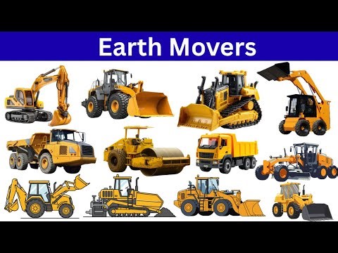 Earth Movers | Amazing Construction Machines That Move the Earth | Types of Earth Movers Vehicles
