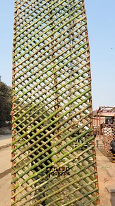 How Strong Bamboo Fences Are Made! | Skilled Workers