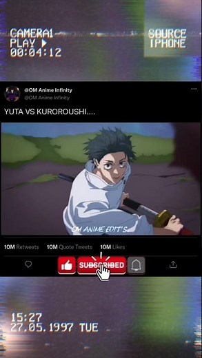 Yuta Okkotsu DOMINATES Sendai Colony 😈 | Yuta vs Kurourushi FULL BATTLE | Culling Game Unleashed 🔥.