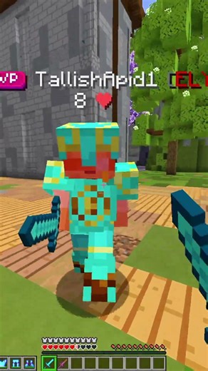 Bro wouldn’t stop SCREAMING mid 1v1💀 #minecraft #gaming #shorts #swordpvp