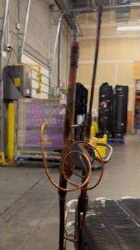 Installing new evap #hvacr #refrigeration #rackrefrigeration #leak #evaporator #hvac #hvacr #trade