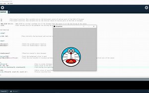 Processing 绘画-哆啦A梦