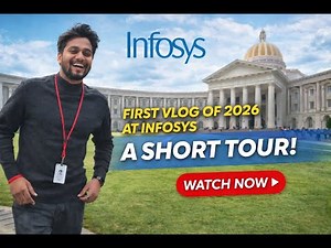 First Vlog of 2026 at Infosys Mysore Campus | Life at Infosys #infosys