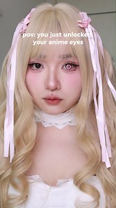These pink cosplay contacts just changed the whole aura 🎀 Proof that our Aura Bloom in Rose Quartz are ✨ that girl ✨ #coloredcontacts #pinkcontacts #cosplaycontacts #cosplay #cosplaylenses | PinkyParadise - Largest Circle Lens Store