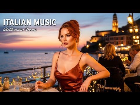 Romantic Mediterranean Music 🎶 Relaxing Italian Music & Elegant Seaside Ambience 4K