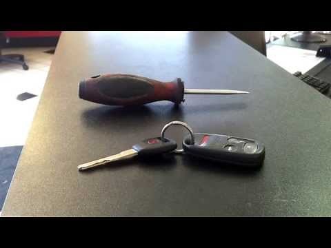 How to Replace your Car Alarm / Remote Battery