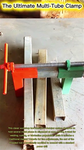 The Ultimate Multi-Tube Clamp #WorkshopHacks #WeldingTools