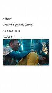 68 reactions | The sequel to the 2021 surprise action hit Nobody is...