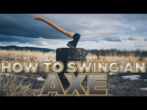 How To Swing An Axe for Exercise