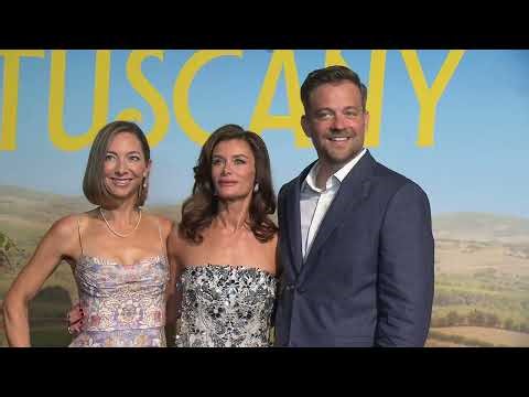 YOU, ME & TUSCANY: NY premiere arrivals b-roll | ScreenSlam