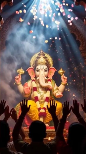 ✨ Ganpati Bappa Morya | Viral Ganesh Ji Status | Ganpati Bappa Short Video 2025