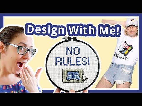 How I Design Cross Stitch Patterns - 2024 Update!