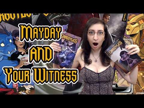 Gargoyles Dynamite Comic Issue #8 AND #9: Mayday AND Your Witness REVIEWS!