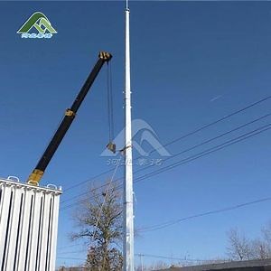 [Hot Item] Tainuo Lightning Arrester Mast Pole China Suppliers 2% Tolerance Telecom Lightning Protection Poles
