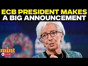 LIVE | Christine Lagarde Drops BOMBSHELL At ECB Meeting | ECP President Holds Press Conference