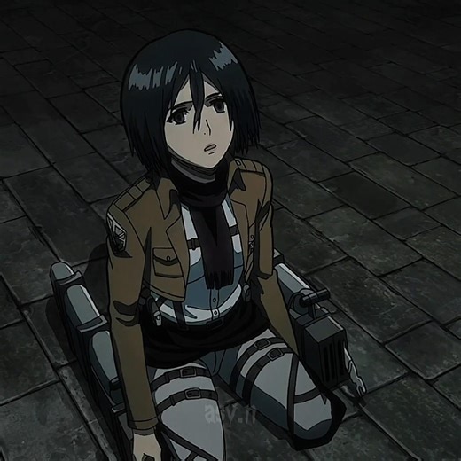 " How to Eren helps Mikasa 🔥👍 " Attack on Titan #titan #eremika #anime