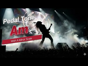 Ozzy Style Backing Track in A Minor | Pedal Tone Riff Practice