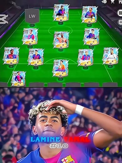 Barcelona Best player Squad #fcmobile #fcmobile26 #eafcmobile #fifa26 #eafc25 #fifamobile