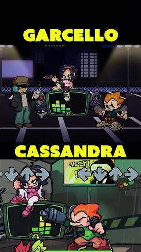 Opening Cutscene - Garcello VS Cassandra Version 😭 [FNF]