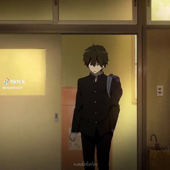 Houtarou and Eru 🖤 #animefyp #anime #hyouka #hyoukaedit #orekihoutarou #chitandaeru