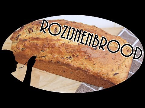 Rozijnenbrood / Krentenbrood - recept en ingrediënten