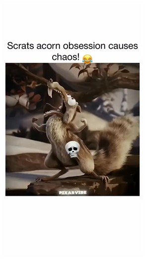 disney | movies | memes on Instagram: "Ice Age: Scrat Tales Video Summary This short clip features the infamous saber-toothed squirrel, Scrat, and his encounter with Baby Scrat. • The Conflict: Scrat is initially shown trying to relax, but he is haunted by the "ghostly" presence of the acorn that he is so obsessed with. • The Rivalry: The video transitions into a comedic battle of wits and agility between Scrat and Baby Scrat, both of whom are desperately trying to claim the single acorn for the