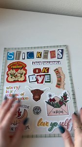 1.4K views | Want to make your own custom sticker sheet? ✂️ Here’s a step-by-step guide to create your own! #DIYStickers #HowTo #CraftingTips #diystickersheet #stickers #crafts #artsandcrafts | Big Moods | Facebook