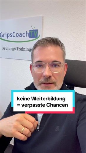 Verpasste Chancen durch fehlende Weiterbildung. #karriere #weiterbildung #wirtschaftsfachwirt #fachwirt #onlinecoaching