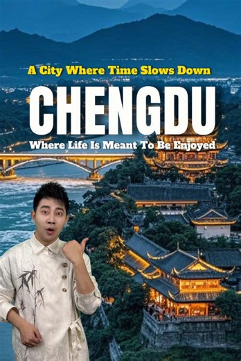 Chengdu isn’t rushed. It’s tea, comfort food, walkable streets, and a city that knows how to enjoy life.#chinatravel #travel #chengdu #tour #tiktok