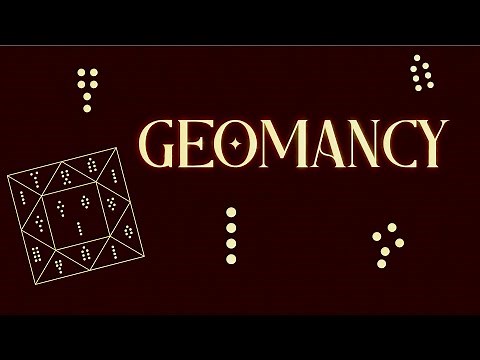 BASICS OF GEOMANCY ⚪⚪⚪⚪ Divination by Earth