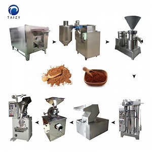 [Hot Item] Automatic Cocoa Bean Powder Making Equipment Cacao Processing Machines