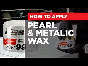 How To Apply: Pearl & Metallic Wax