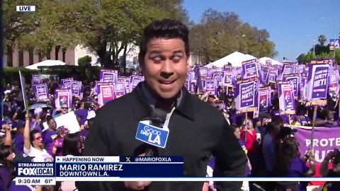 Arrests made as 55K workers go on strike in LA County