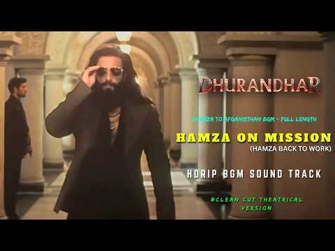 Dhurandhar The Revenge - Hamza On Mission BGM | DVDScr HDRip Audio | Ranveer Singh |Jasmine | 4K