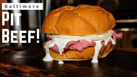 Baltimore Pit Beef Sandwich Recipe | Pit Beef On The Pit Barrel Cooker!