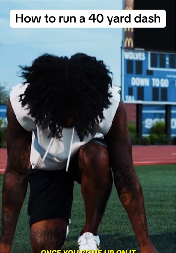 Tips for Running a Faster 40 Yard Dash