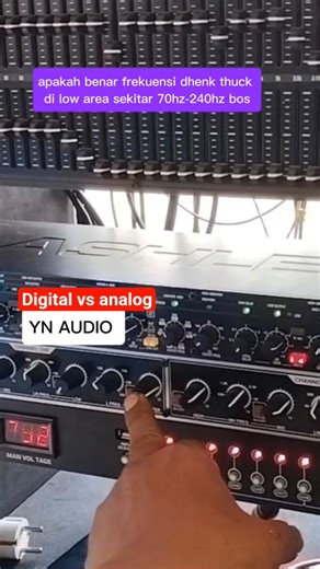 tes digital & ANALOG #diy #sound #soundsystem #tutorial #ceksound