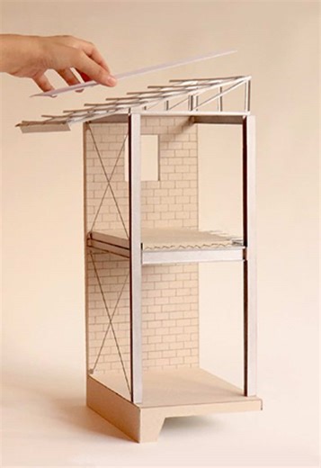 Architecture Model Building Techniques for Students