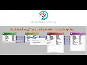 How to do Back Tracking in Informatica Mapping