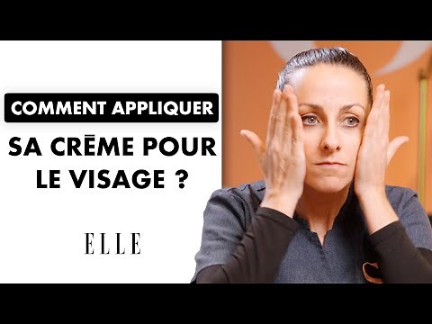 Comment appliquer sa crème pour le visage ?