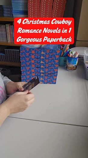 FOUR full-length Christmas cowboy romance novels in one GORGEOUS...