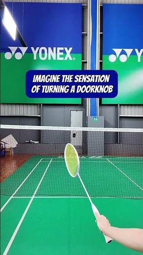 how to do backhand cross net