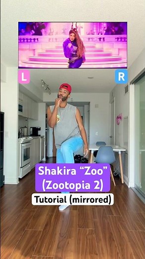 Shakira “Zoo”(Zootopia 2) Dance #shakira #zootopia #dance #tutorial #disney
